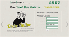 Desktop Screenshot of dial4drinks.com